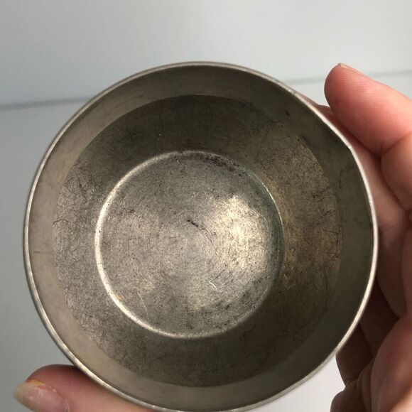 pewter selandia norway art deco design sugar salt and pepper shakers classic mod - Picture 15 of 15